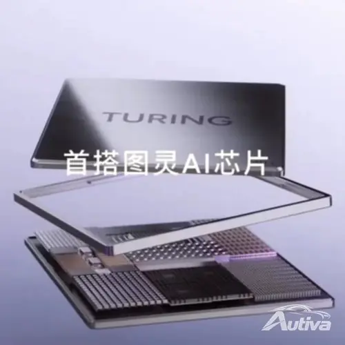 XPengs egenutviklede Turing AI-brikke