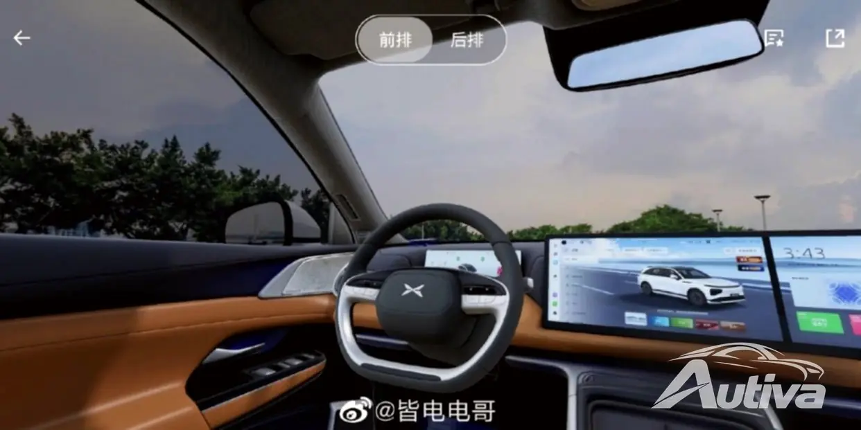 XPeng dévoile l'intérieur du SUV phare du G9 alors que les précommandes sont ouvertes mercredi
