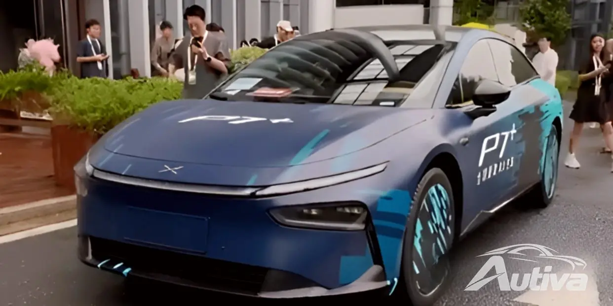XPeng представляет P7+, первый в мире автомобиль с искусственным интеллектом