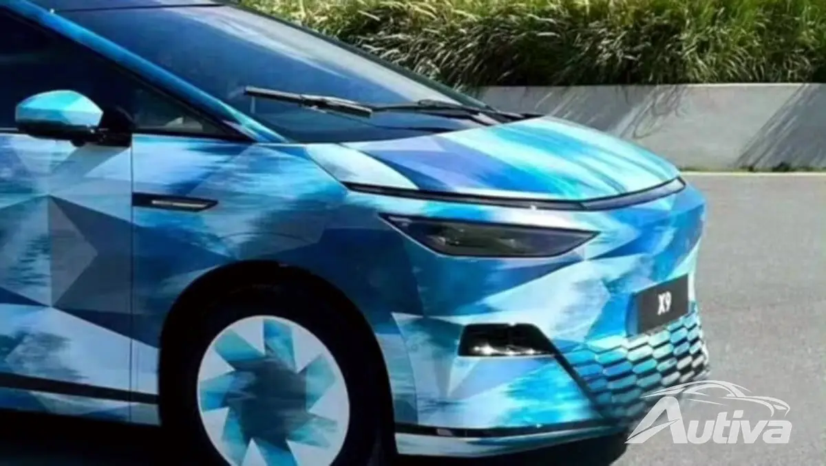 Xpeng X9 fanget på kamera: Den mest ukonvensjonelle elektriske MPV 4