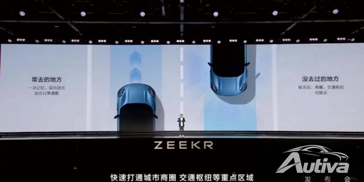 Zeekr lanza su nuevo sistema de conducción autónoma G-Pilot