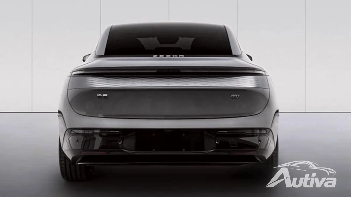 MIIT-Katalogbilder von Zeekr 007