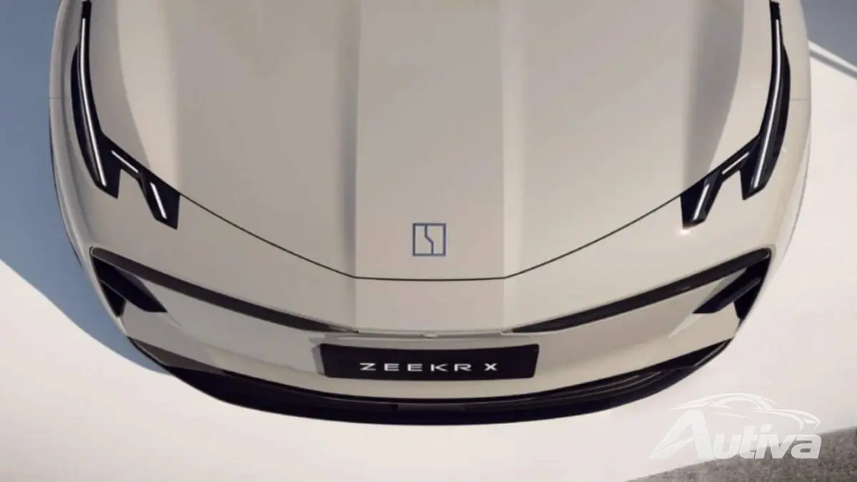 De derde elektrische auto van Zeekr heet Zeekr X en is een plaatje