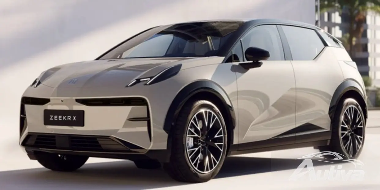 Zeekr X Design revelado como o terceiro SUV elétrico da marca