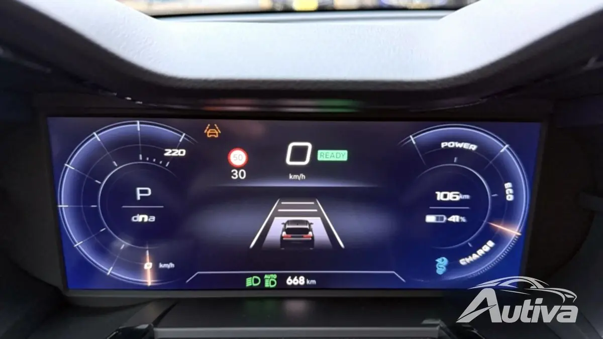 Das Kombiinstrument kann mehrere Informationen anzeigen.
