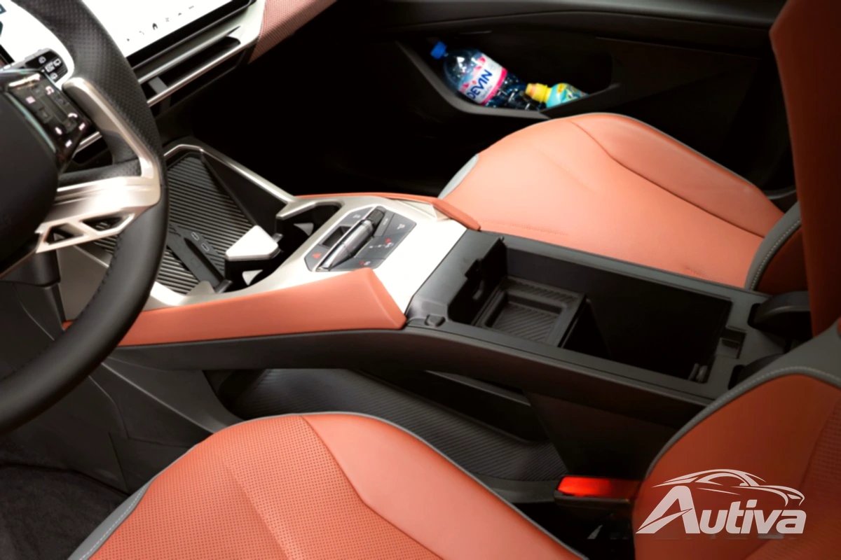 Consolle centrale della BMW iX3