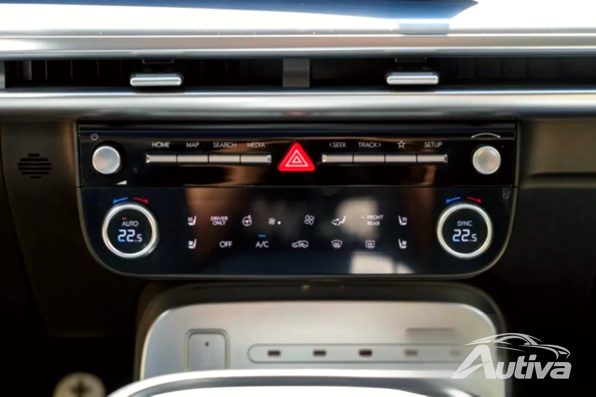 Tableau de bord inférieur Hyundai Ioniq 9 Performance