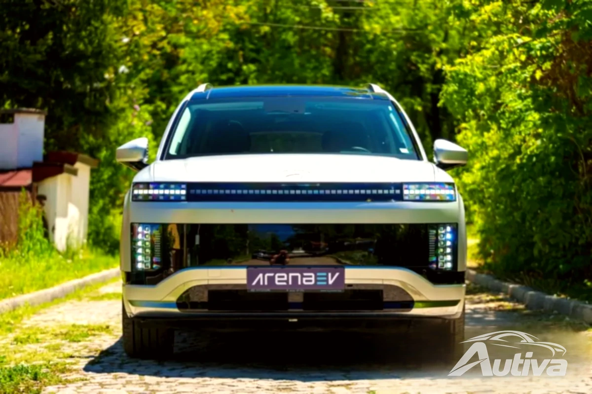 Frente do Hyundai Ioniq 9 Performance