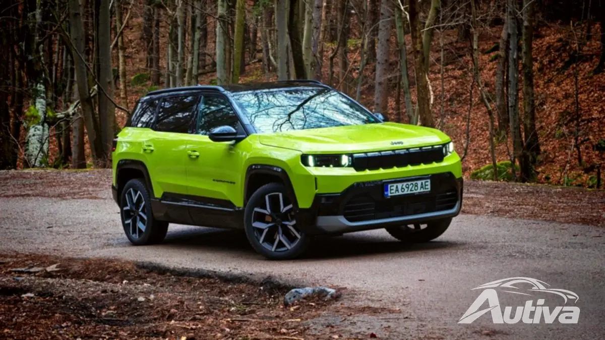 Jeep Compass e foran