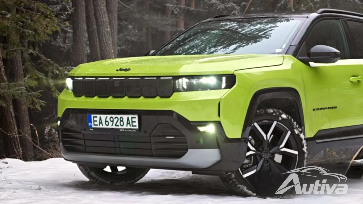 Jeep Compass e foran
