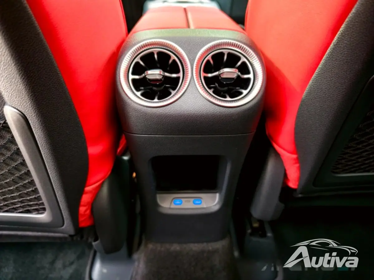 Ausstattung der Rücksitze des Mercedes GLB