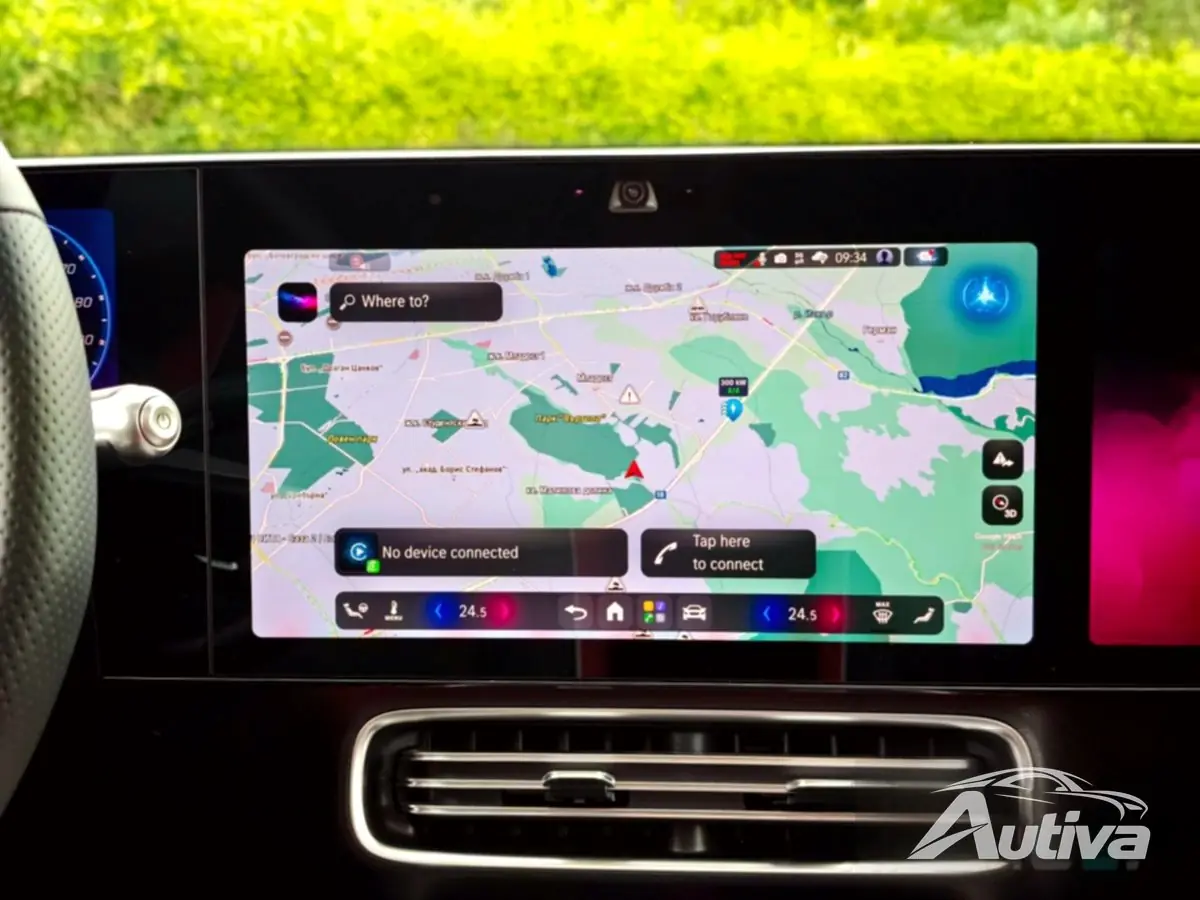 Mercedes GLB-dashboard