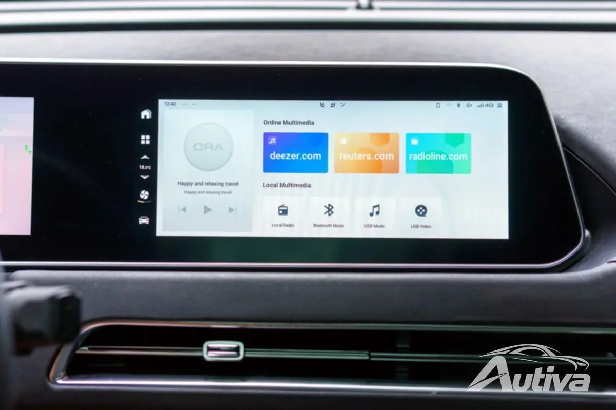 Il n’y a pas d’Apple Car Play à bord.