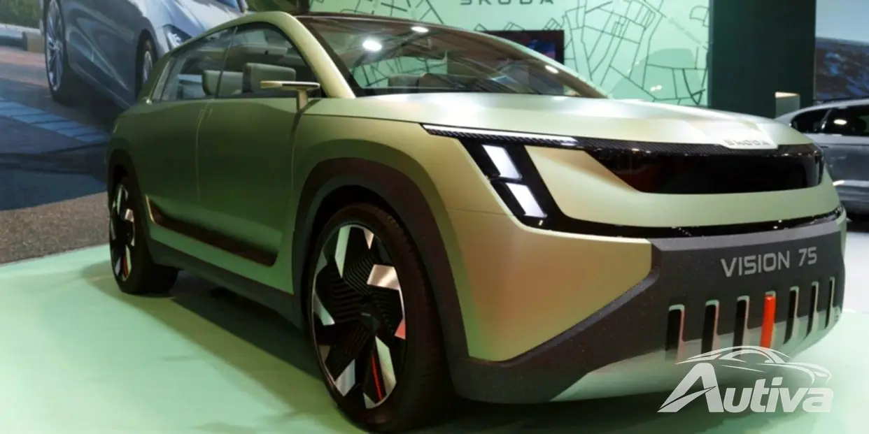 Обзор Skoda Vision 7S: дизайн, интерьер и характеристики изнутри