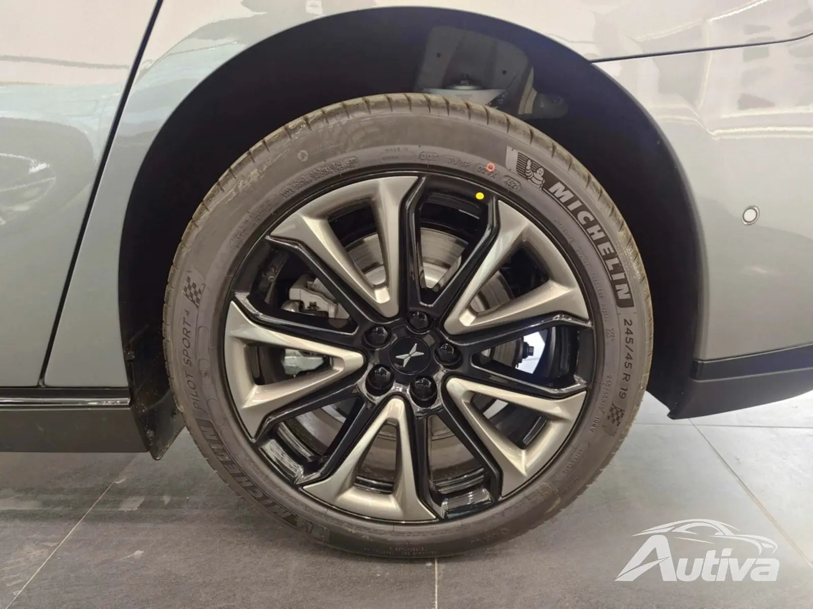 Xpeng P7 работает на Pilot Sport 4.