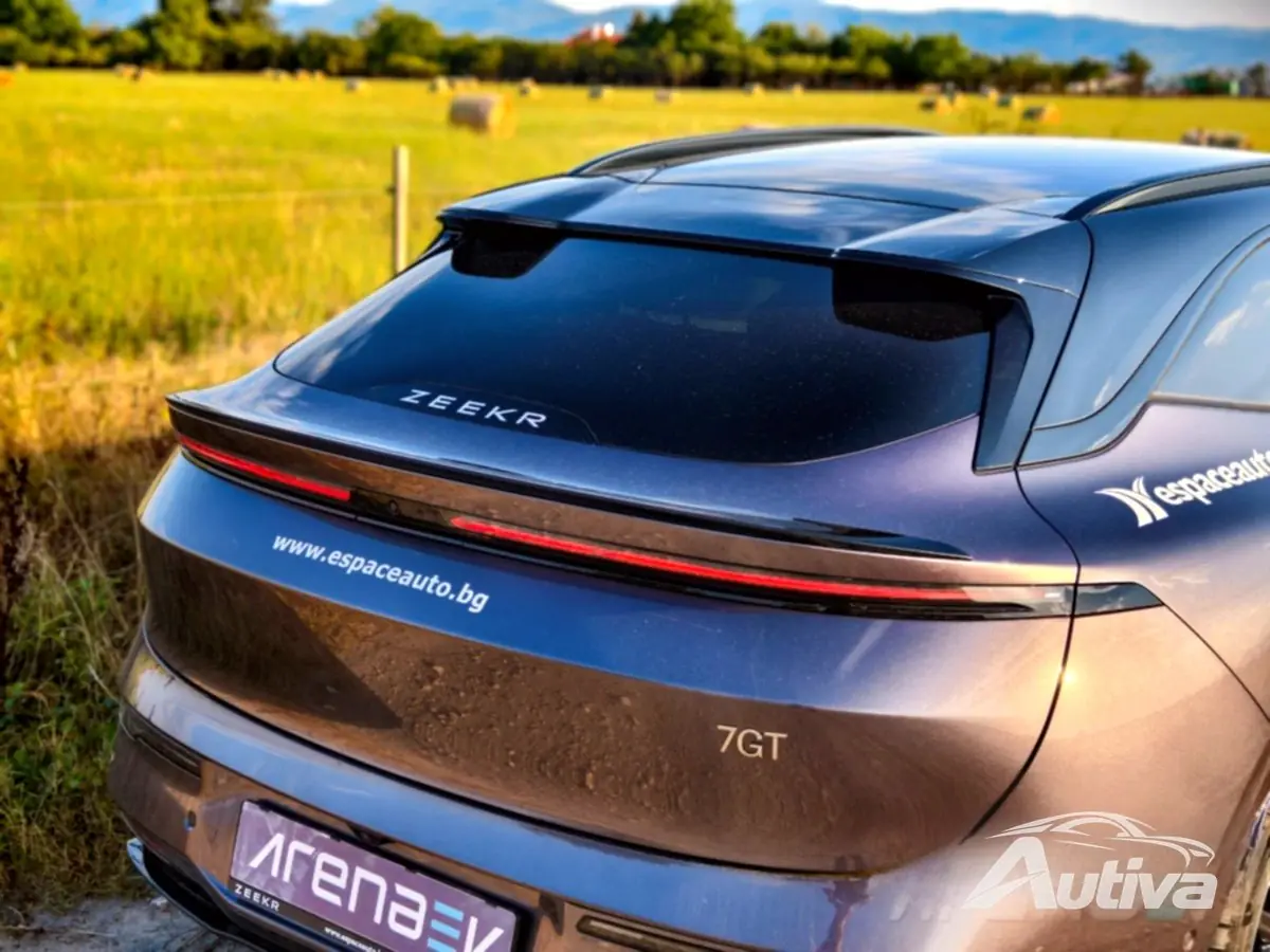 Partie arrière du Zeekr 7GT Privilege AWD