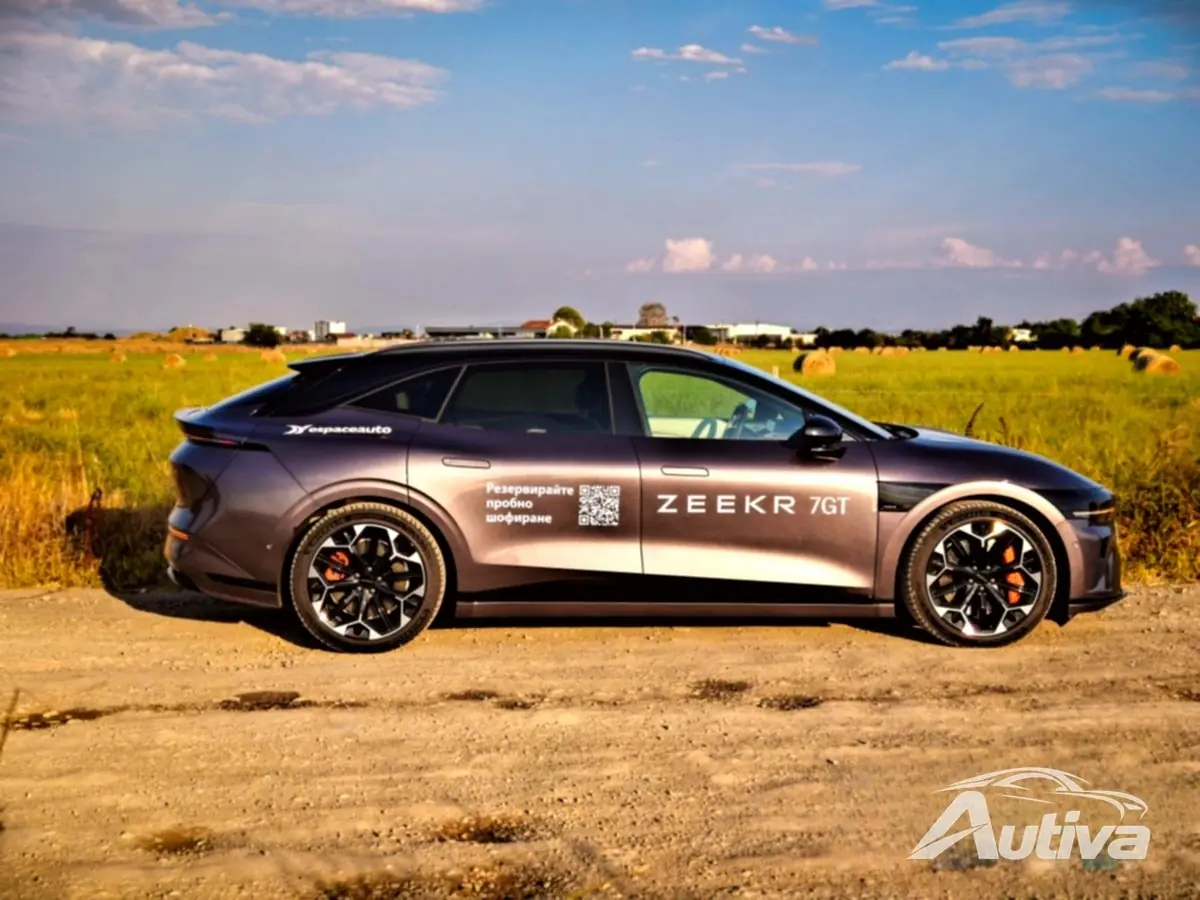 Perfil lateral Zeekr 7GT Privilege AWD