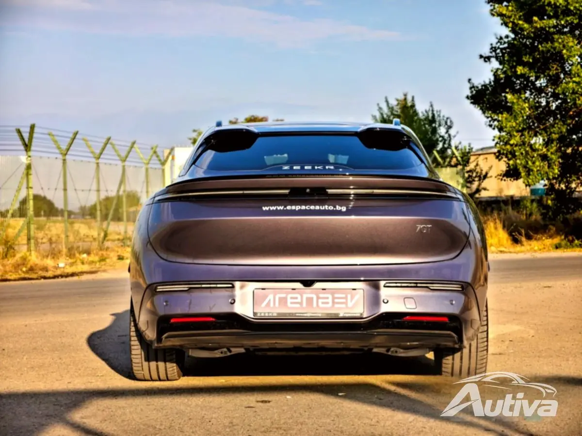 Parte traseira Zeekr 7GT Privilege AWD