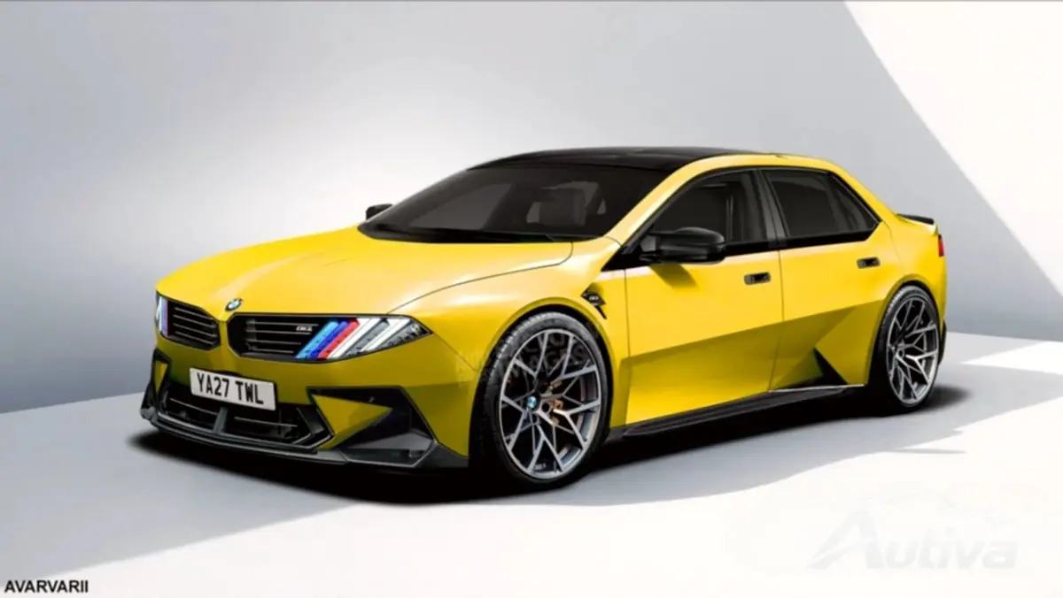 Impresión artística de cómo podría verse el M3 eléctrico
