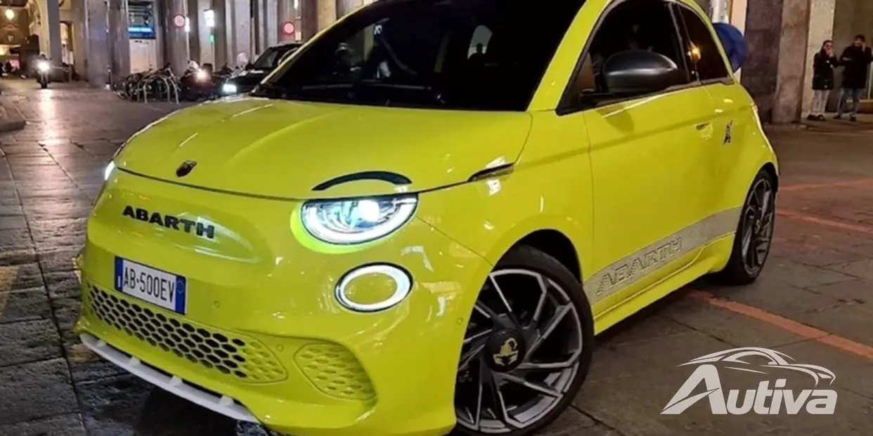 Elektrische Abarth500 onthuld: foto's lekken een week voor debuut