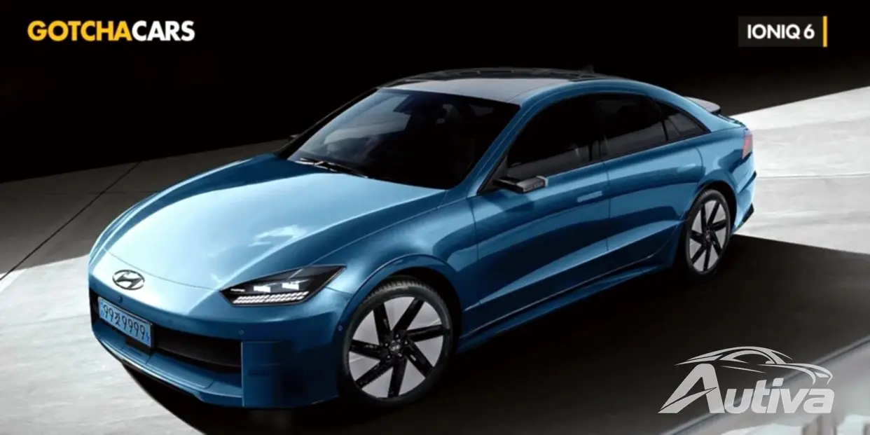 Spy-Shots des Hyundai Ioniq 6 enthüllen markantes Limousinen-Design enthüllt