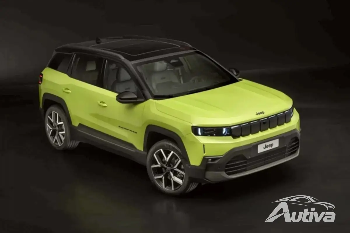Jeep Compass-bilder lekker før avdukingen Jeep Compass-bilder lekker før avdukingen