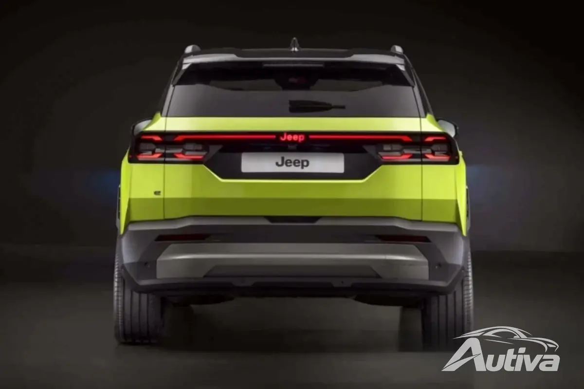Jeep Compass-bilder lekker før avdukingen Jeep Compass-bilder lekker før avdukingen