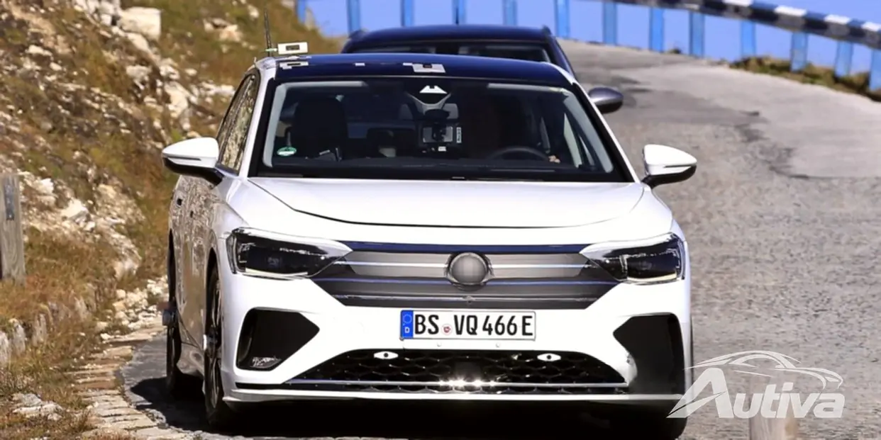 Последние шпионские снимки: замаскированный VW Aero B 2023 года скрывает искусственный выхлоп