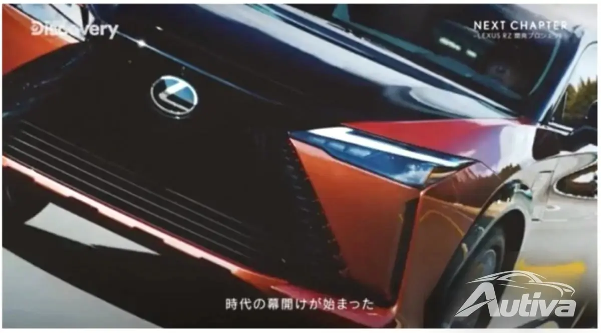 Lexus RZ 450e offisielle bilder lekker i Japan