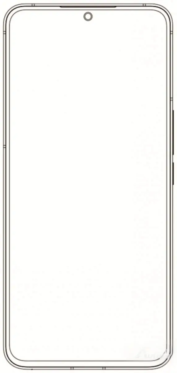 Rysunki z patentu na projekt uzyskanego przez Meizu