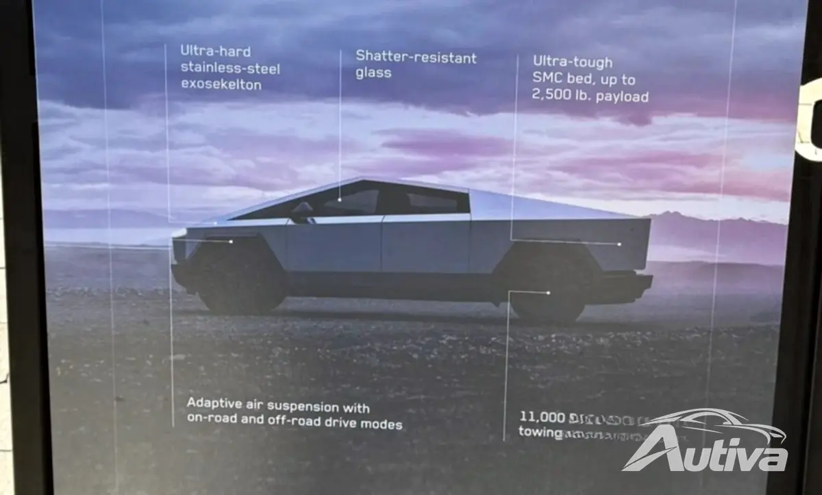 Tesla Cybertruck-specifikationer avslöjar imponerande lastkapacitet