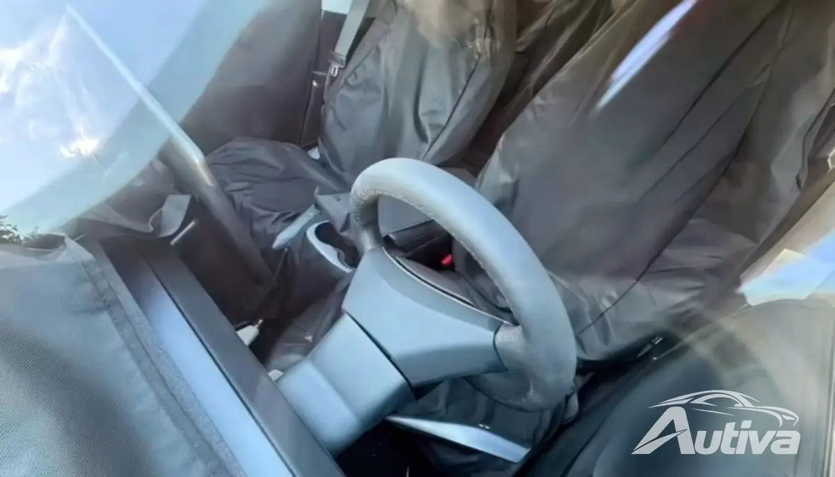 Spionagefoto's laten zien dat Tesla's nieuwe, goedkopere Model Y teruggaat naar de basis