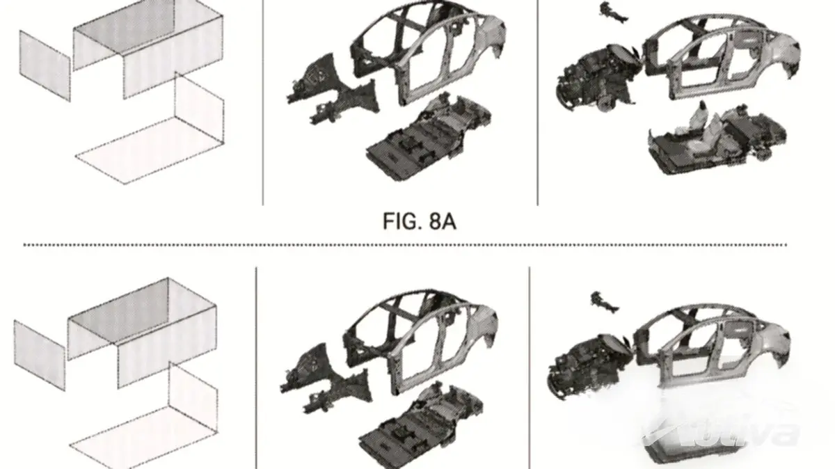 Teslas „Unboxed“-EV-Herstellungsprozess wurde in der Patentanmeldung enthüllt Teslas „Unboxed“-EV-Herstellungsprozess wurde in der Patentanmeldung enthüllt
