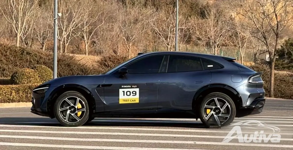 O próximo SUV YU7 da Xiaomi é espionado sem camuflagem