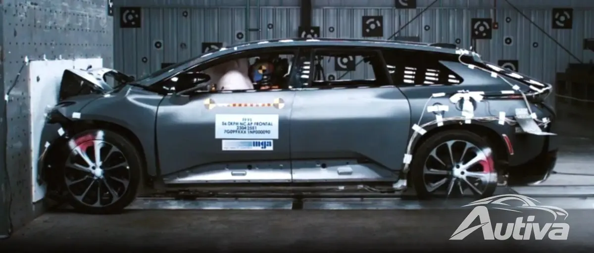 패러데이 퓨처 FF91, 충돌 테스트 요구 사항 통과
