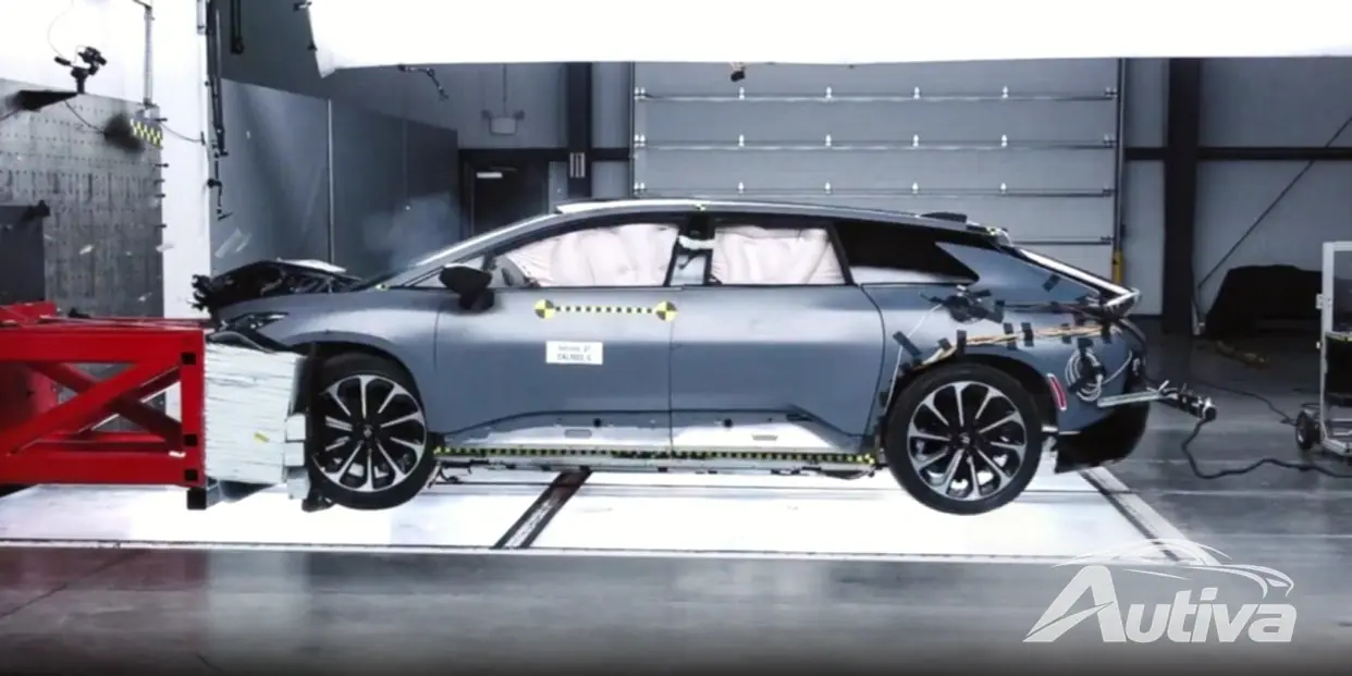 法拉第未来 FF91 通过碰撞测试标准