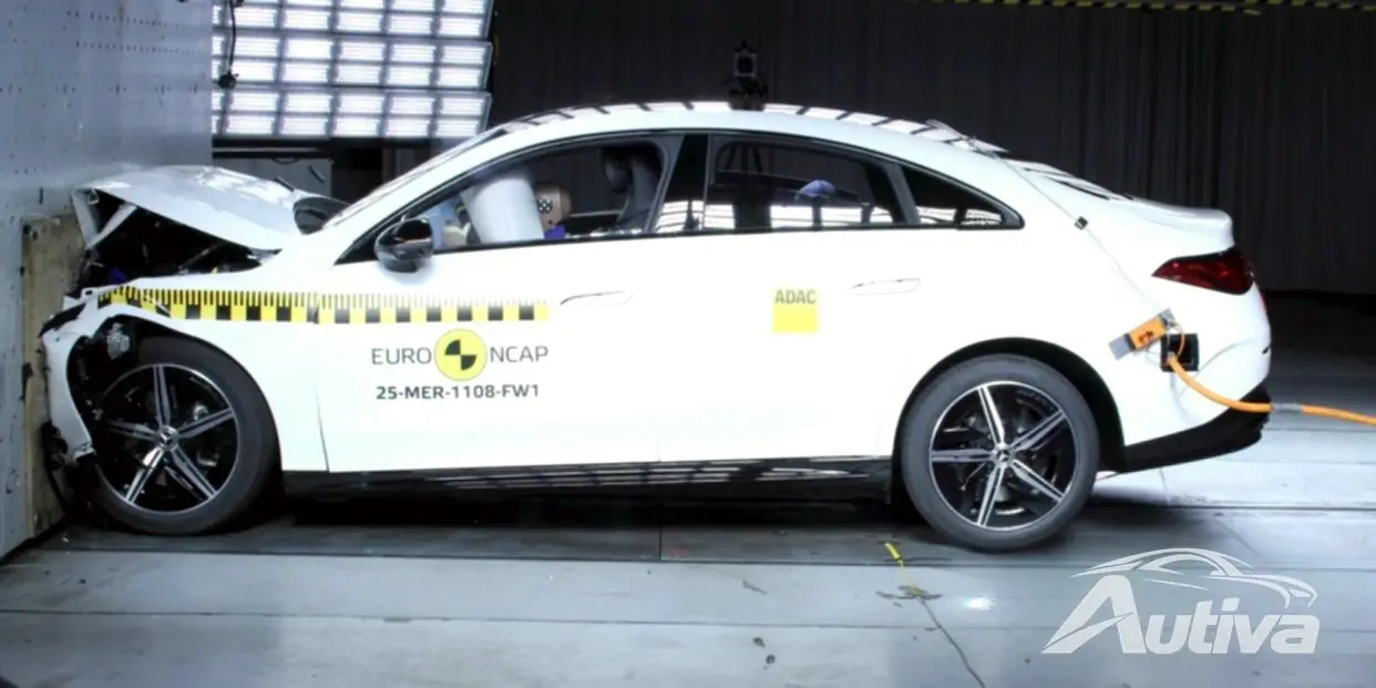 La nuova Mercedes-Benz CLA elettrica raggiunge i vertici con la valutazione di sicurezza a cinque stelle