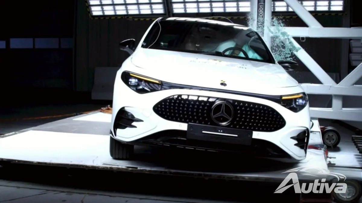 NCAP tilldelar den nya elektriska Mercedes-Benz CLA fem stjärnor NCAP tilldelar den nya elektriska Mercedes-Benz CLA fem stjärnor