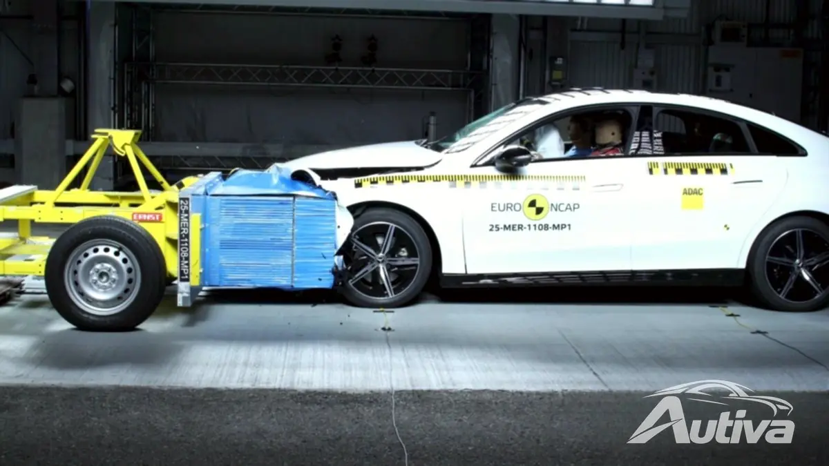 NCAP, yeni elektrikli Mercedes-Benz CLA'ya beş yıldız verdi