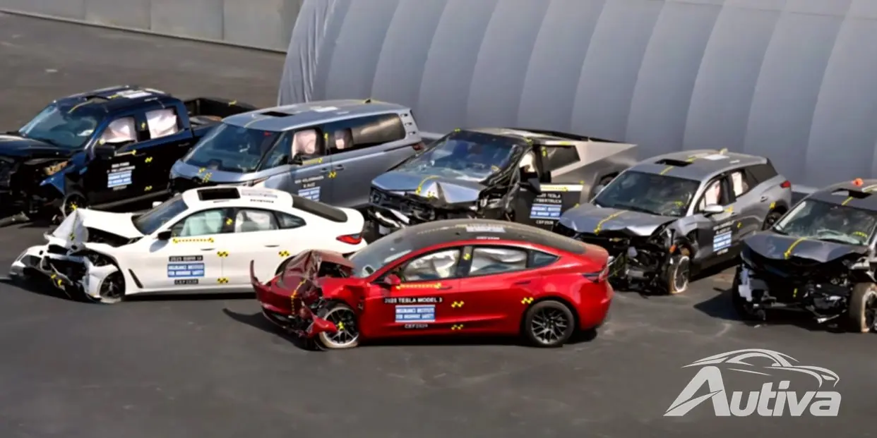 새로운 IIHS 충돌 테스트에서는 여러 인기 전기 자동차의 안전 문제가 드러났습니다.