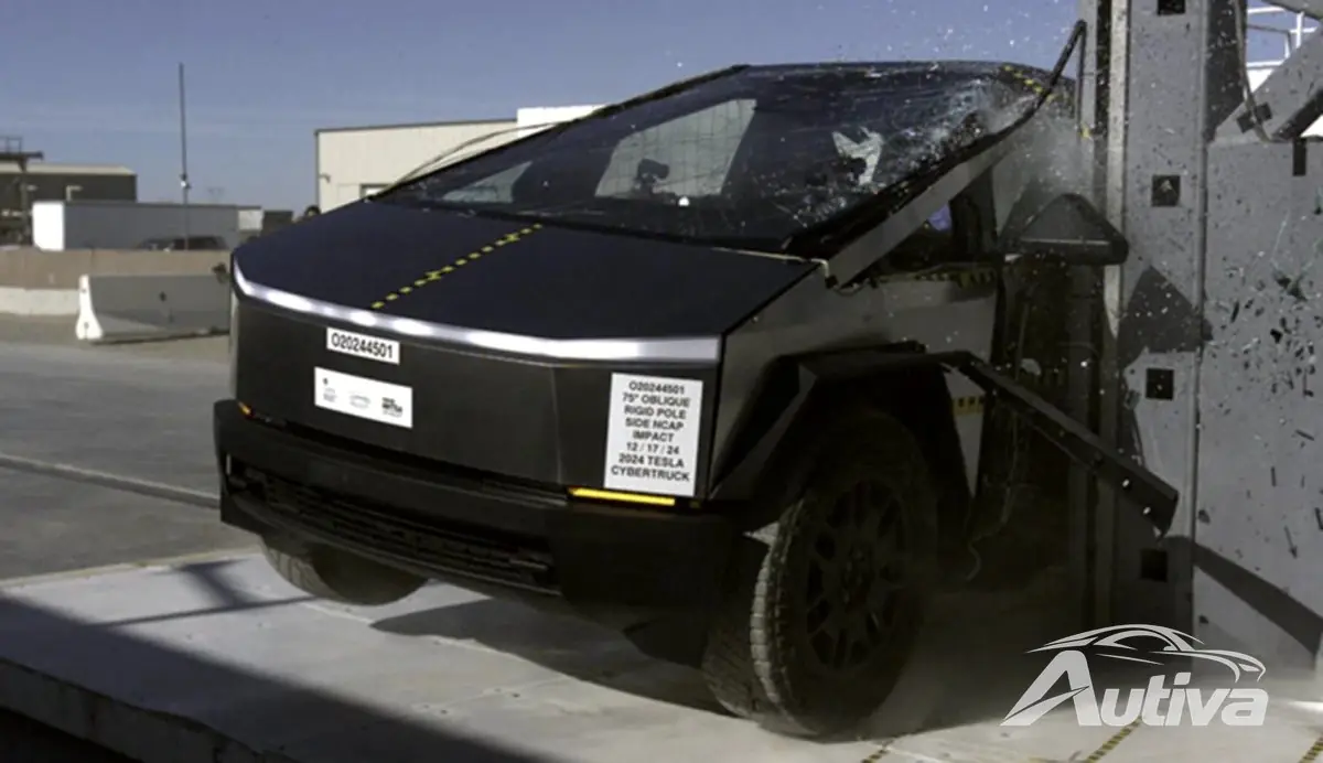 Tesla Cybertruck przechodzi testy zderzeniowe NCAP