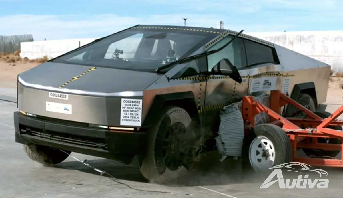 Tesla Cybertruck passa pelos testes de colisão do NCAP Tesla Cybertruck passa pelos testes de colisão do NCAP