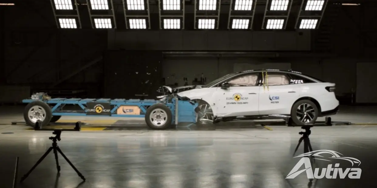 El Volkswagen ID.7 obtiene el máximo honor en seguridad de Euro NCAP