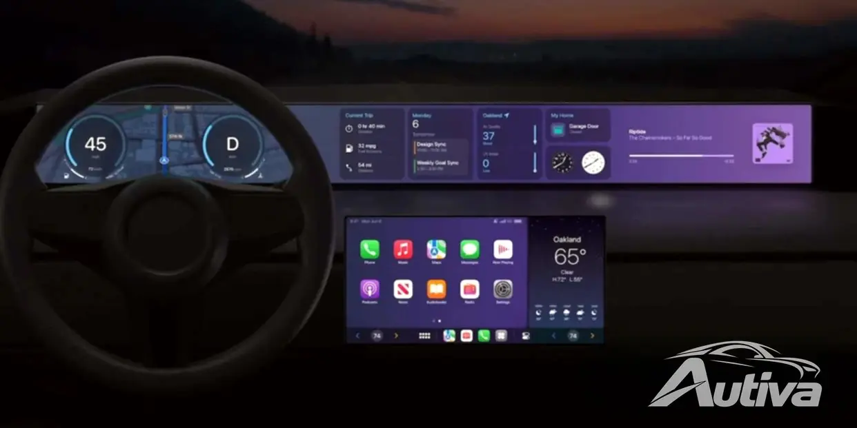 Apple CarPlay расширяется до многоэкранного режима и теперь управляет не только музыкой