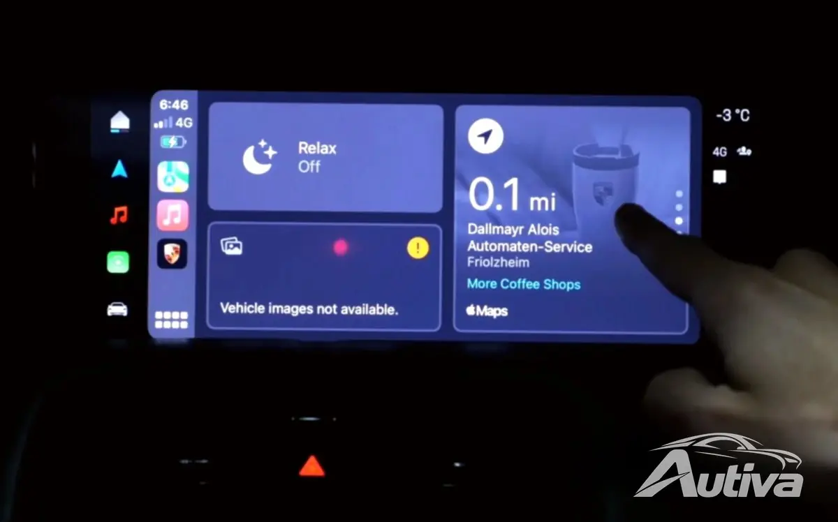 Apple CarPlay+ faz sua estreia no Porsche Taycan 2025 4