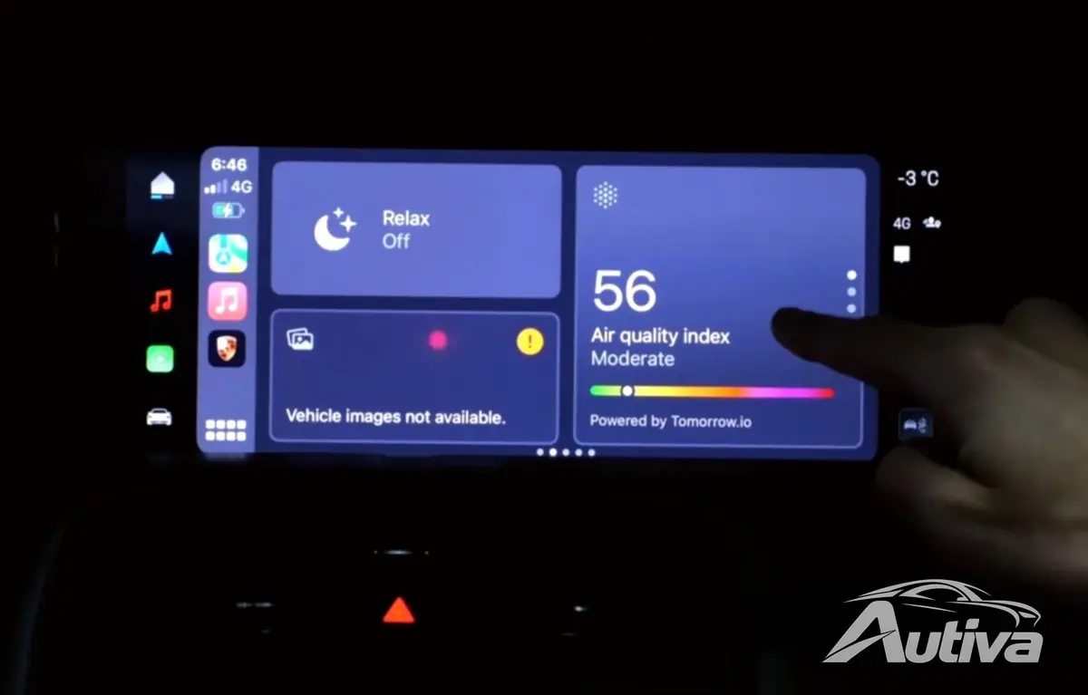 Apple CarPlay+ 在 2025 款保时捷 Taycan 中首次亮相 3