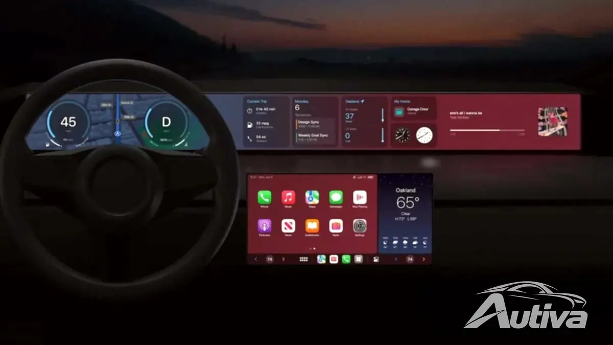 El nuevo software de Apple ofrecerá una experiencia mejorada en el próximo Apple Car
