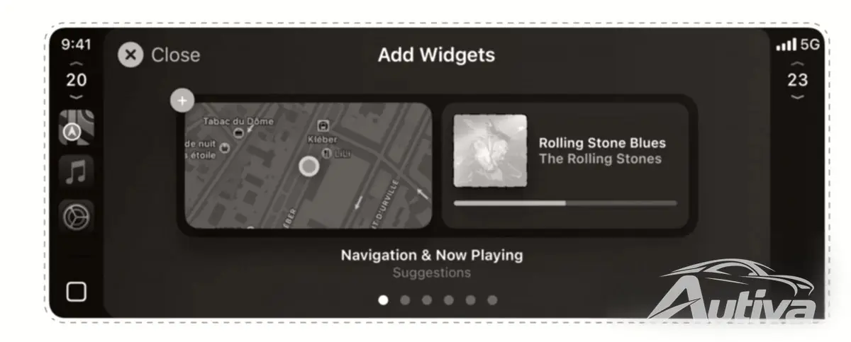 CarPlay 2.0 将更容易使用小部件进行定制