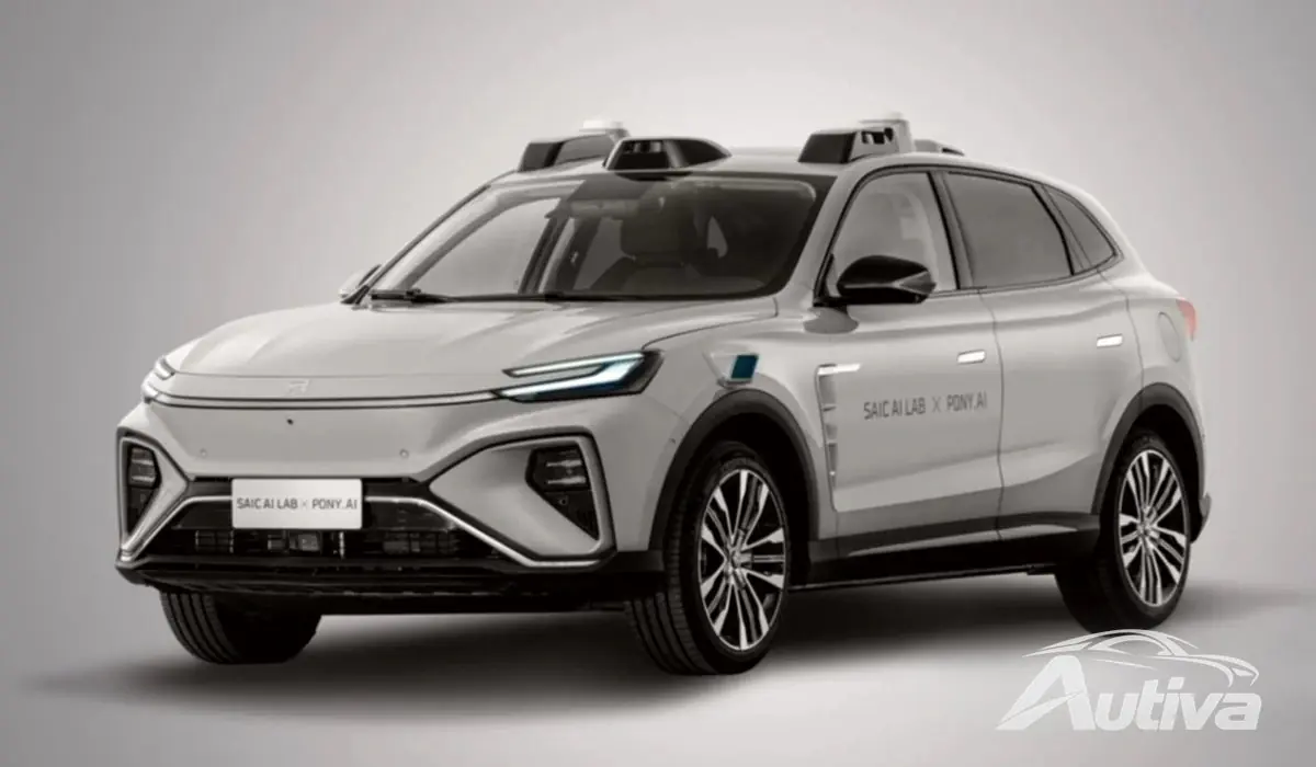 Le concept de robotaxi Pony.ai basé sur Marvel R de SAIC