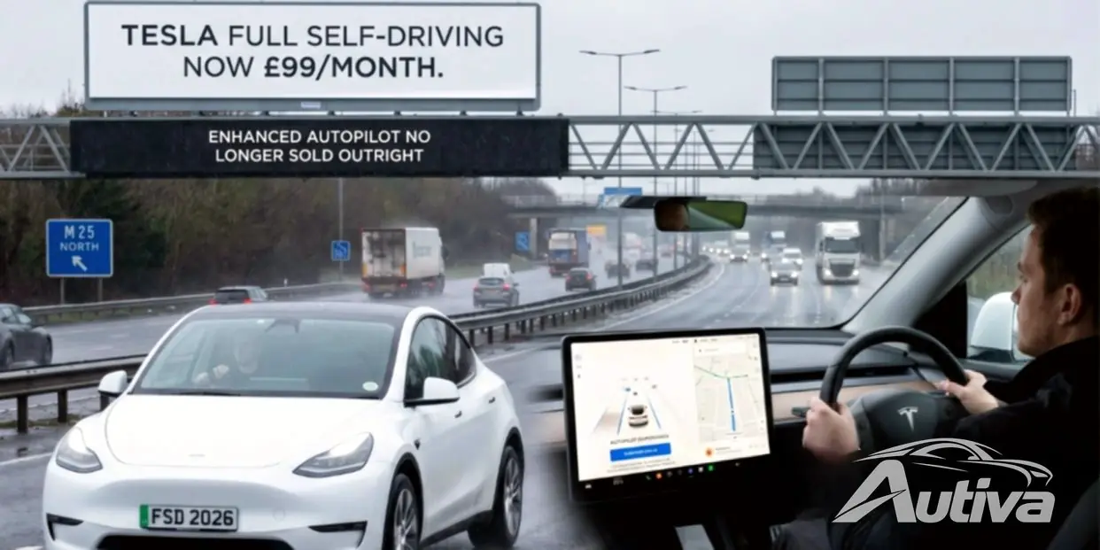 Tesla laat een eenmalige aankoop achterwege en kiest voor volledig zelfrijdend rijden op abonnementsbasis in Europa